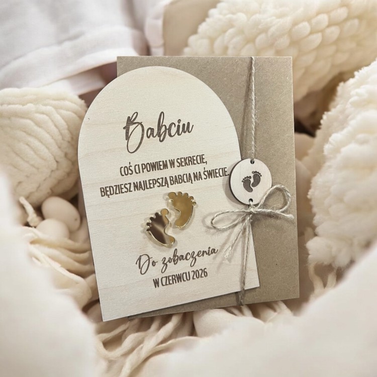 Niespodzianka z wiadomością o ciąży – prezent dla bliskich