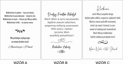 kartka ślubna prezent zamiast tradycyjnej kartki ślubnej